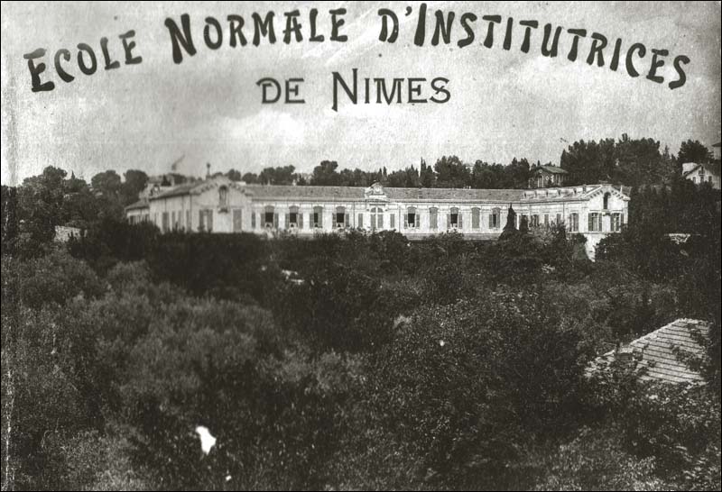 Ecole Normale d'Institutrices en 1905